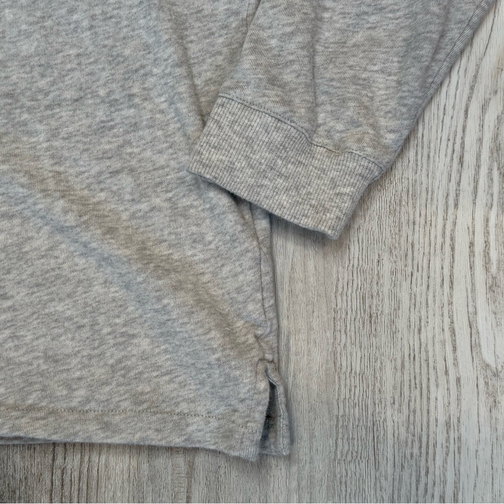 Lauren Ralph Lauren LRL French Terry sweatshirt Heather Grey Women’s XL Cotton - Picture 5 of 11